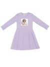 Dievčenské šaty ROMANTIC GIRL s dlhým rukávom