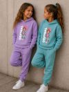 Dievčenské tepláky 1F GIRLS COLORS