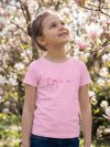 Dievčenské tričko LOVE RIBBON s krátkym rukávom