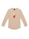 Dievčenské tričko TEDDY LOVE s dlhým rukávom