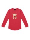 Dievčenské tričko TEDDY LOVE s dlhým rukávom