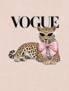 Dievčenské tričko VOGUE s dlhým rukávom