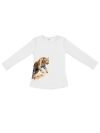 Dievčenské tričko WILD LEOPARD s dlhým rukávom