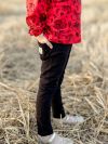 Dievčenské tričko WILD POPPIES s dlhým rukávom