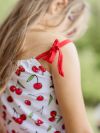 bavlnené detské šaty na leto