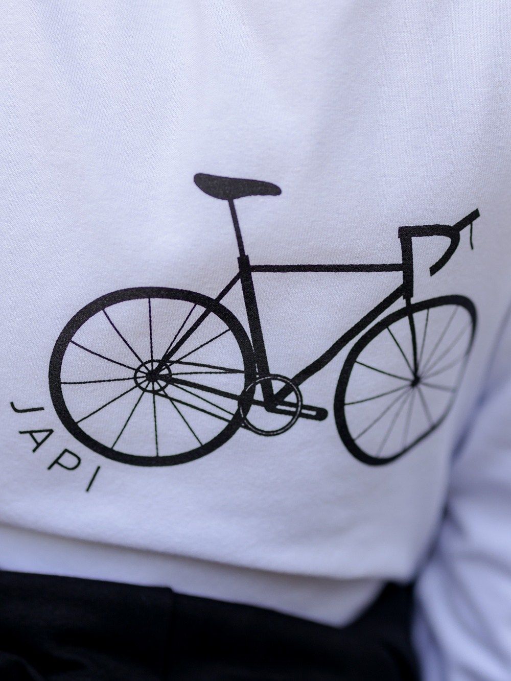 tričko s bicyklom