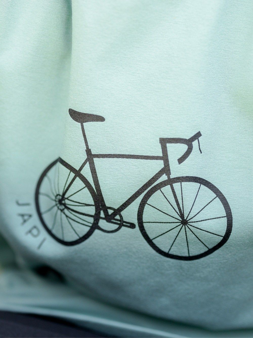 tričko s potlačou bicykla